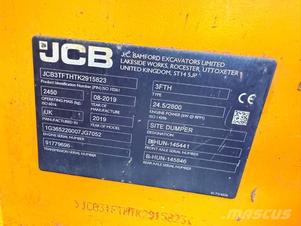 JCB 3 TFH Site dumpers