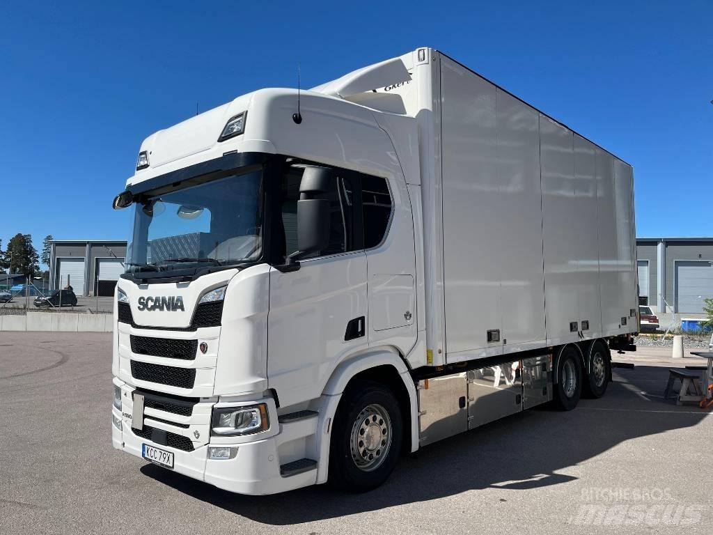 Scania R590 Box body trucks