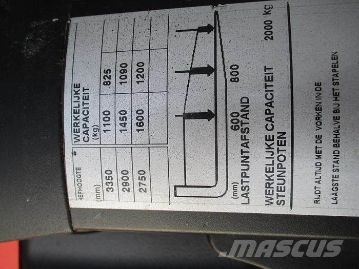 BT SPE160L Low lifter with platform