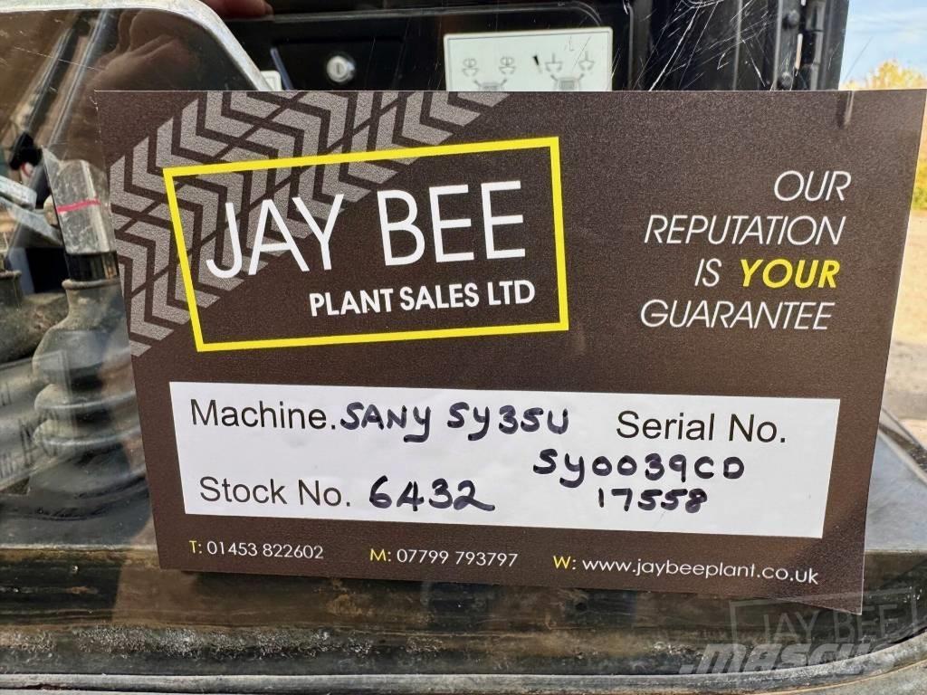 Sany SY 35 U Mini excavators < 7t (Mini diggers)