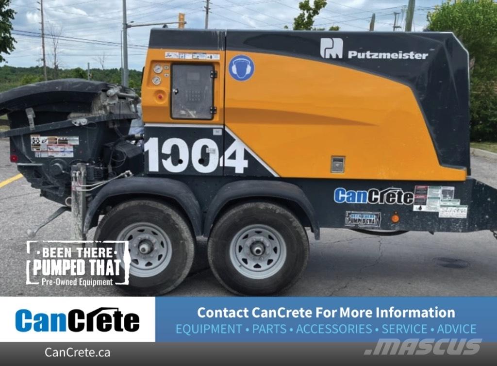 Putzmeister TK 1004 Concrete pump trucks