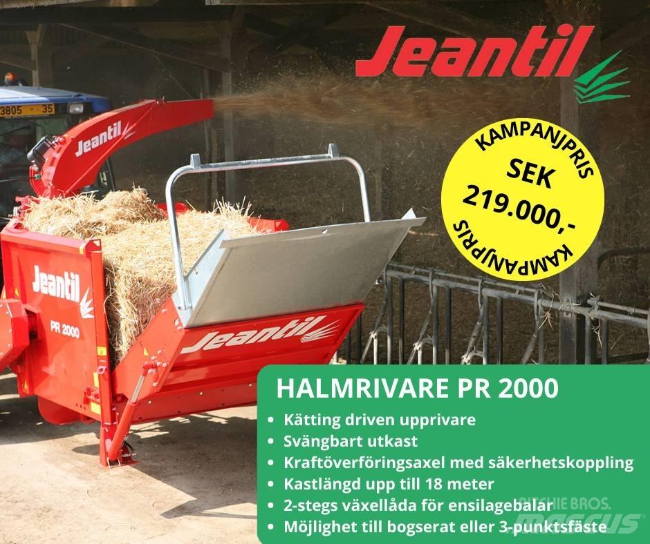Jeantil PR 2000 Bale shredders, cutters and unrollers