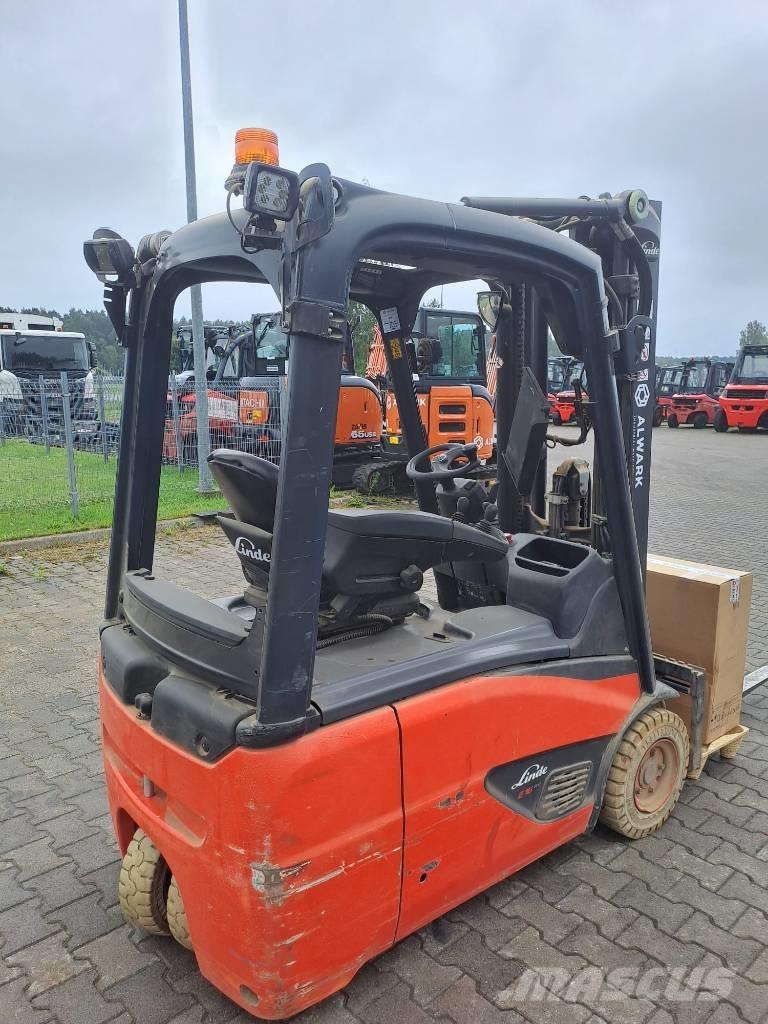 Linde E 16 Electric forklift trucks