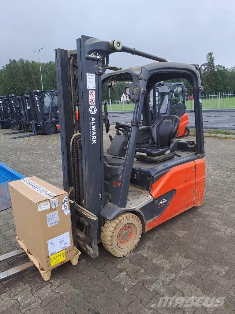 Linde E 16 Electric forklift trucks