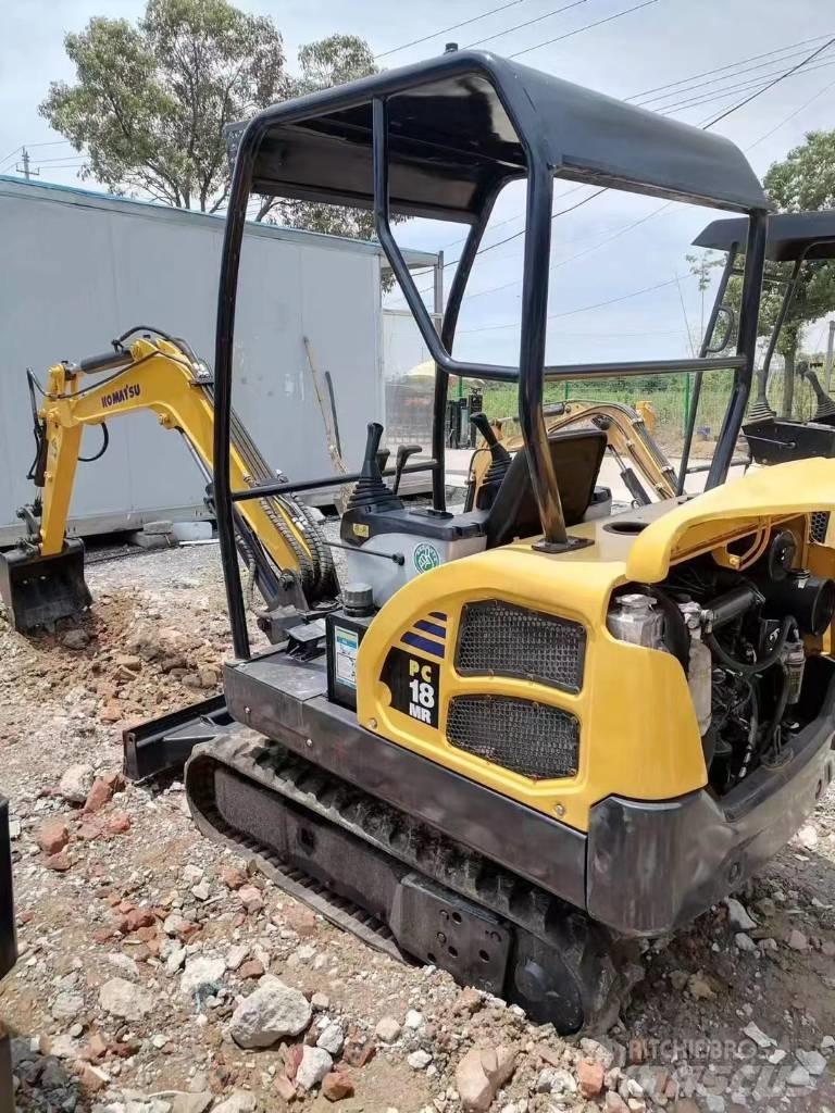 Komatsu PC18 Crawler excavators