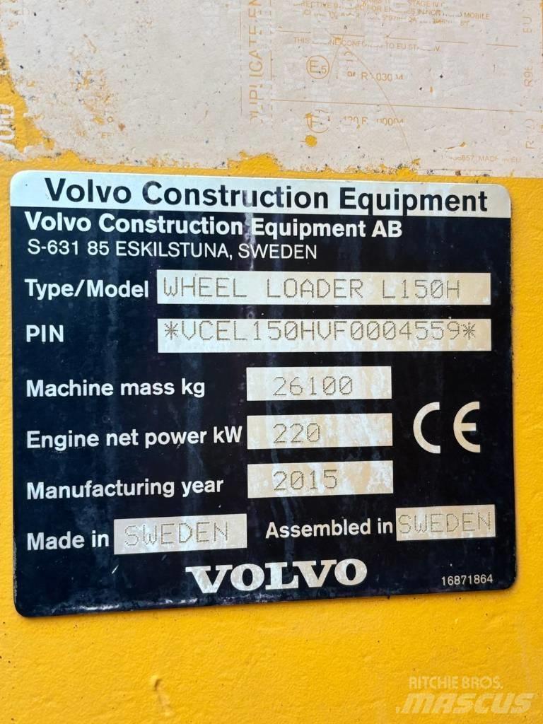 Volvo L 150 H Wheel loaders