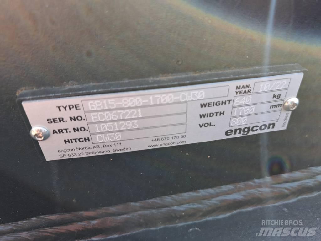 Engcon GB15, CW30 Buckets