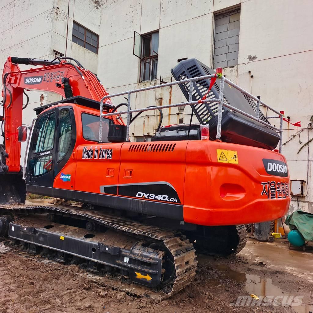 Doosan DX 340 LC Crawler excavators