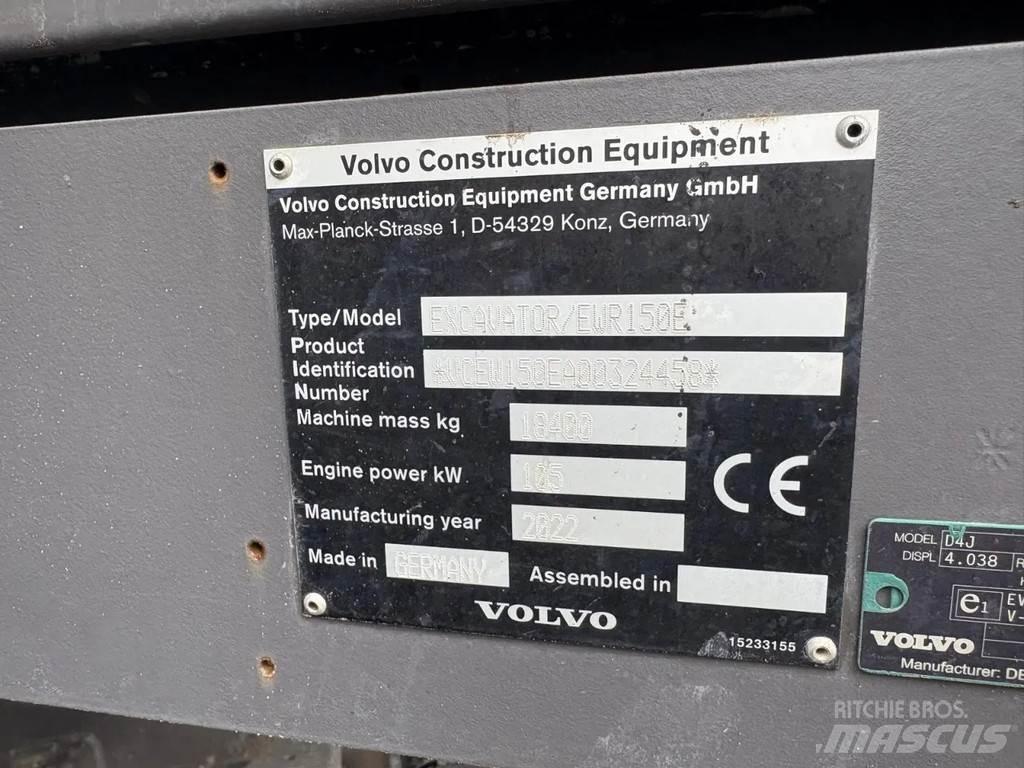 Volvo EWR150E Wheeled excavators
