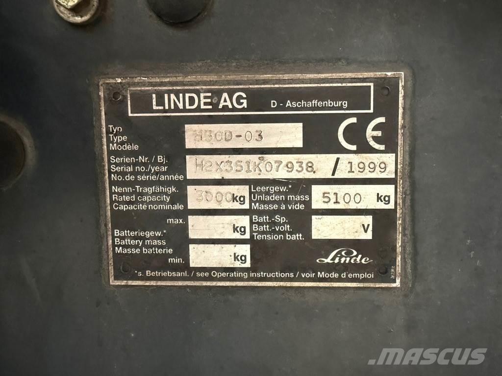 Linde H30D Diesel trucks