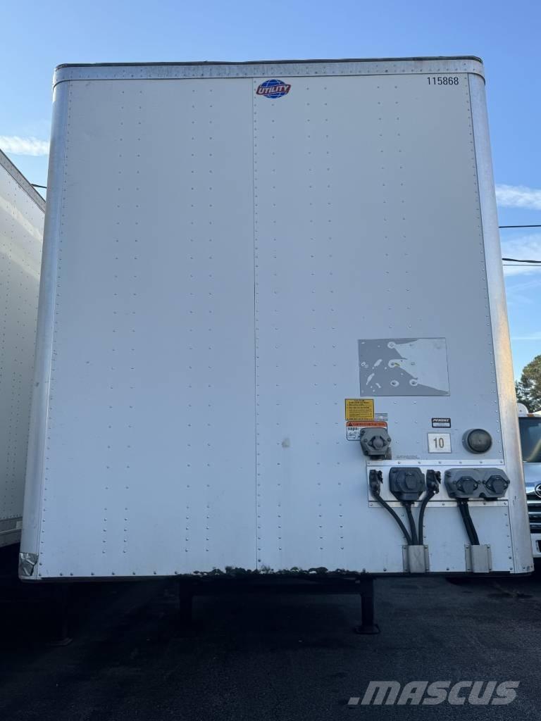 Utility 53' Box body trailers