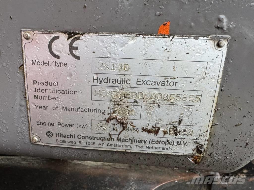 Hitachi ZX 130LCN Crawler excavators