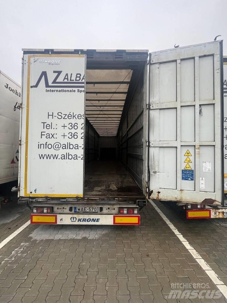 Krone MEGA Curtainsider trailers