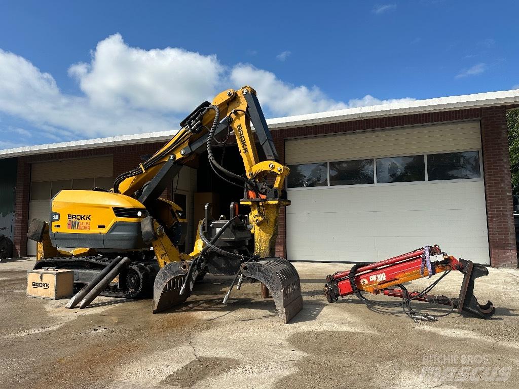 Brokk 500 Demolition excavators