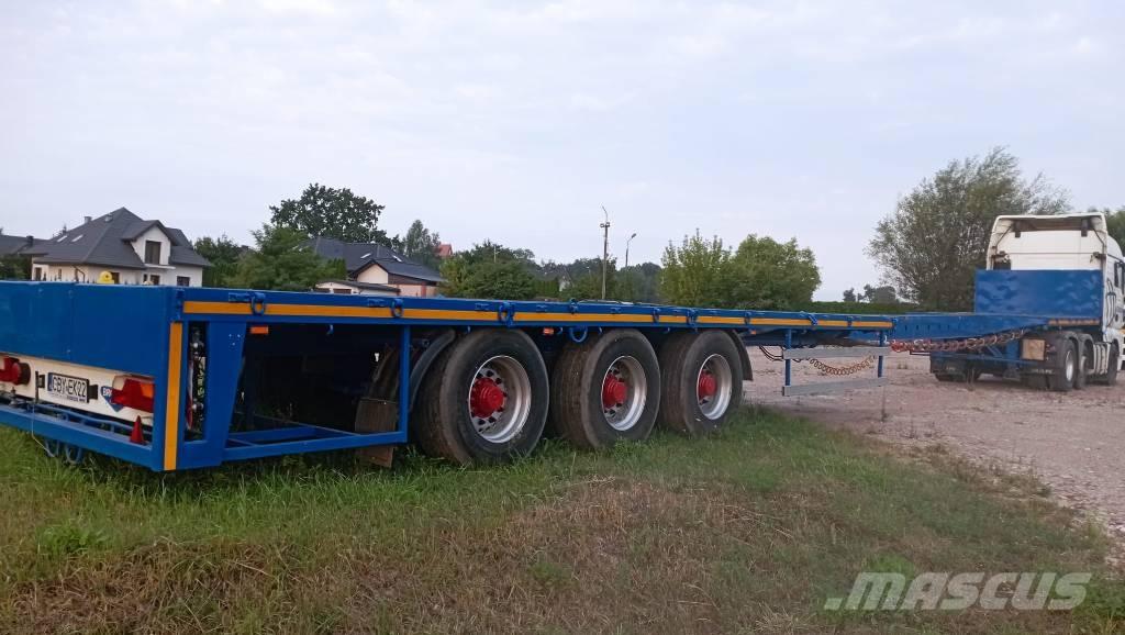 Broshuis E-2190/27 Skip loader semi-trailers