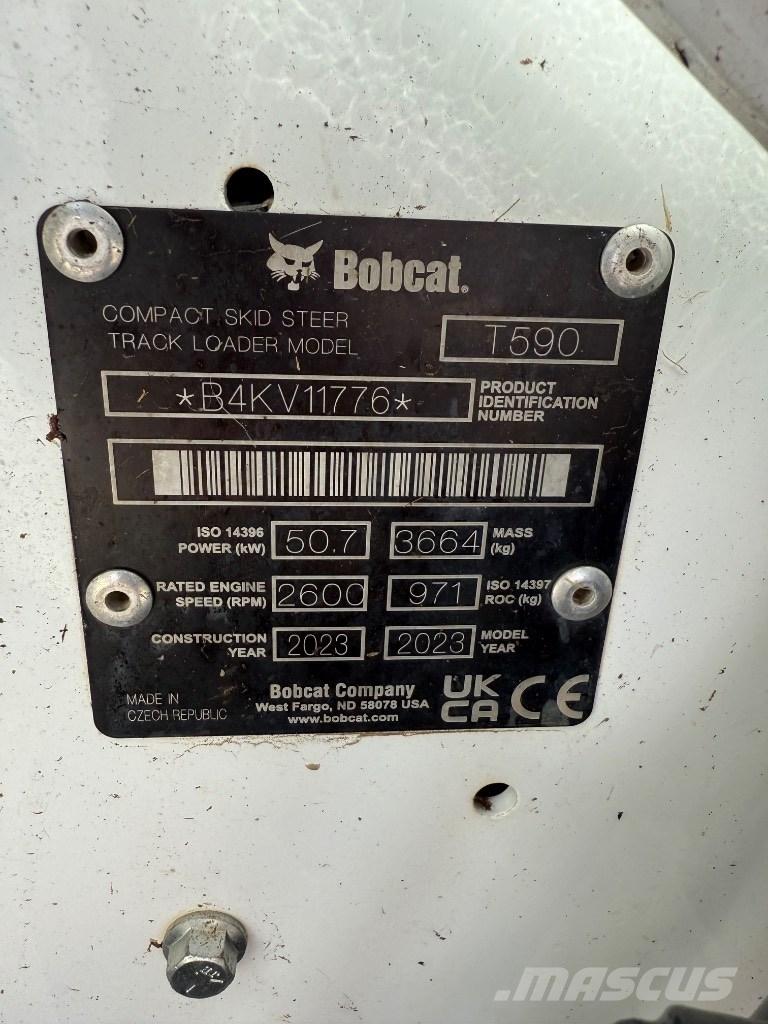 Bobcat T 590 HF Skid steer loaders
