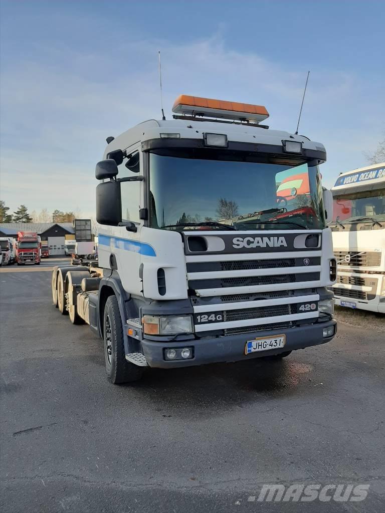 Scania P 124 Hook lift trucks
