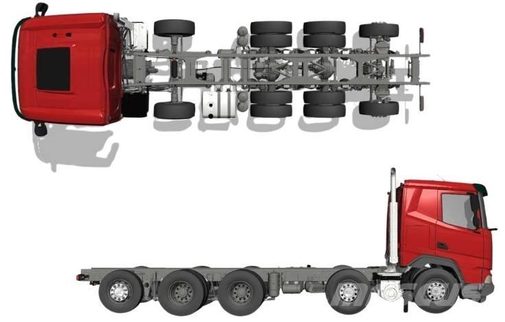 DAF XF 530 FAF 10x4 Chassis Cab trucks