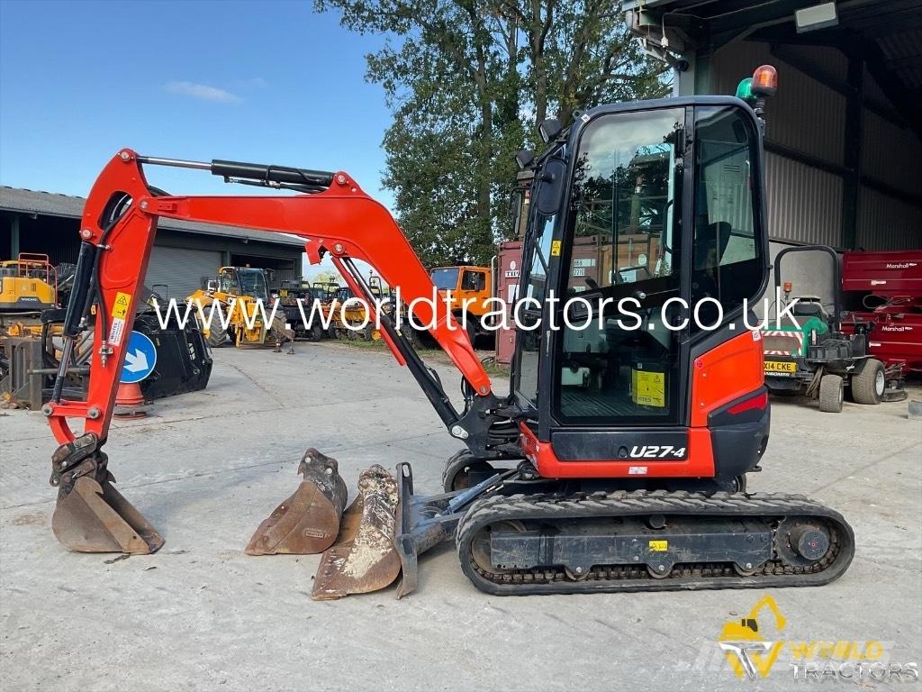 Kubota U 27 Mini excavators < 7t (Mini diggers)