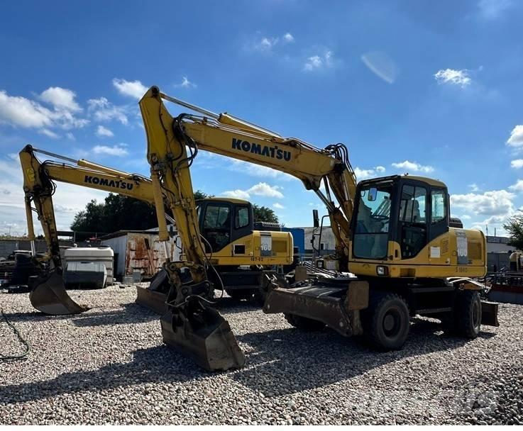 Komatsu PW 160-7E0 Wheeled excavators