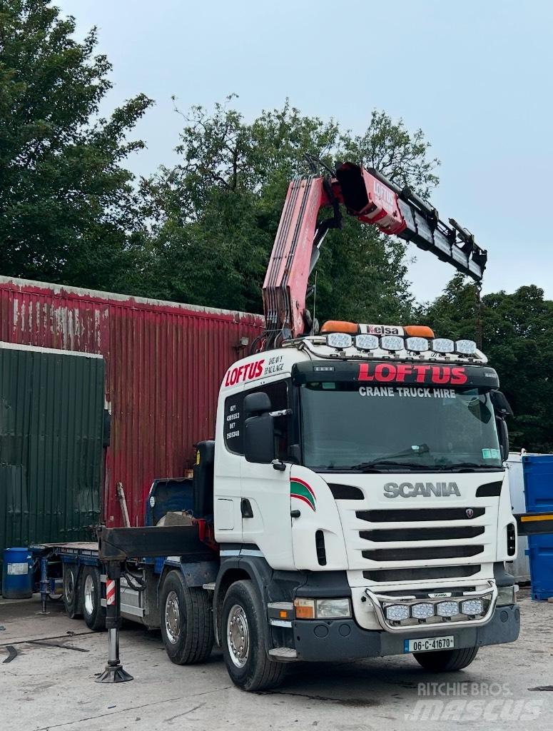 Scania R 420 Crane trucks
