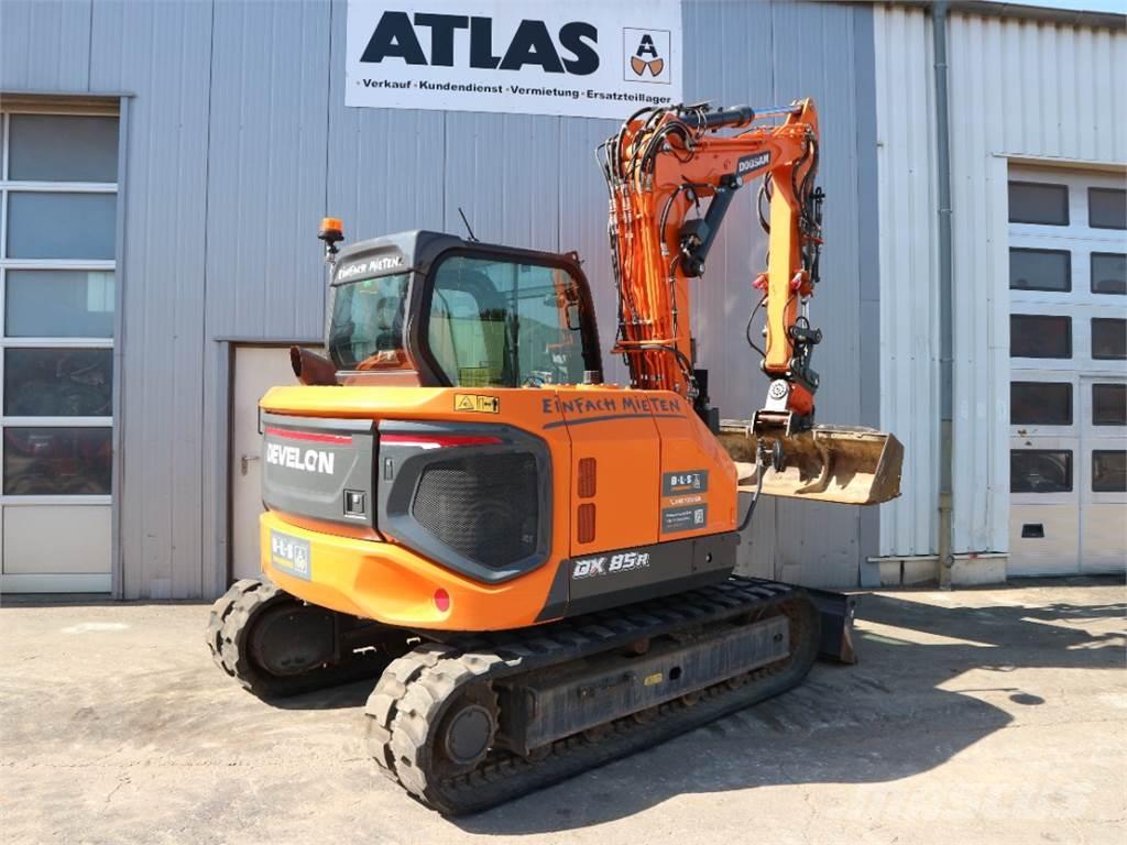 Doosan DX85R-7 Midi excavators  7t - 12t