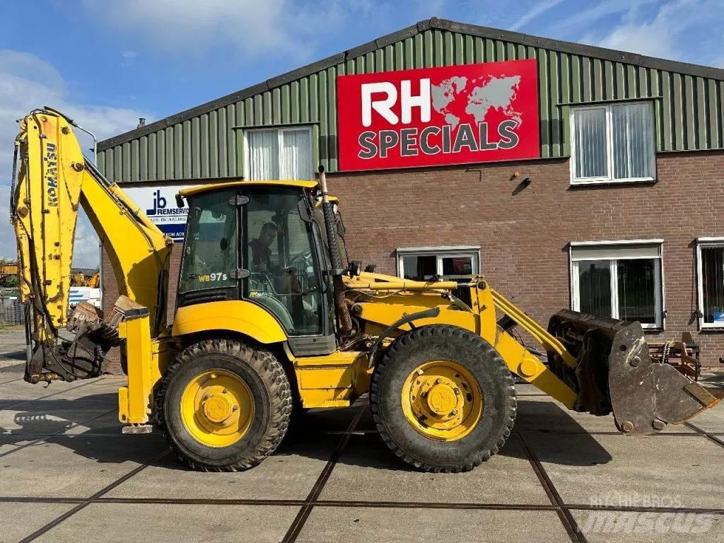 Komatsu WB97S-5E0 Backhoe loaders