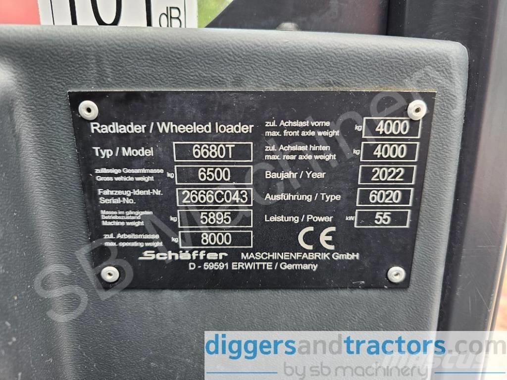 Schäffer 6680T Wheel loaders