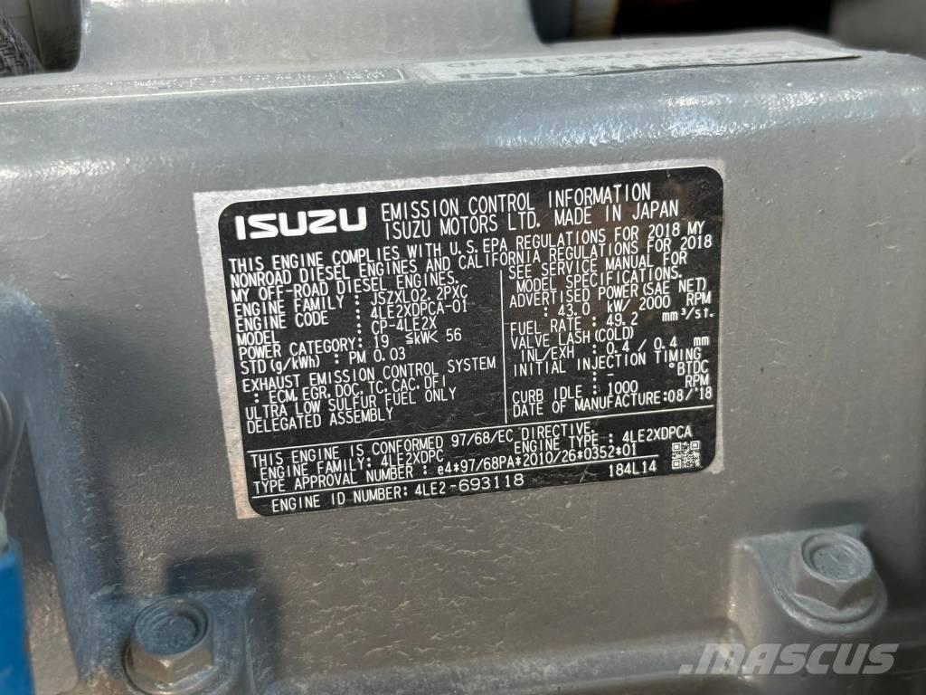Kobelco SK 75 SR-3E Midi excavators  7t - 12t