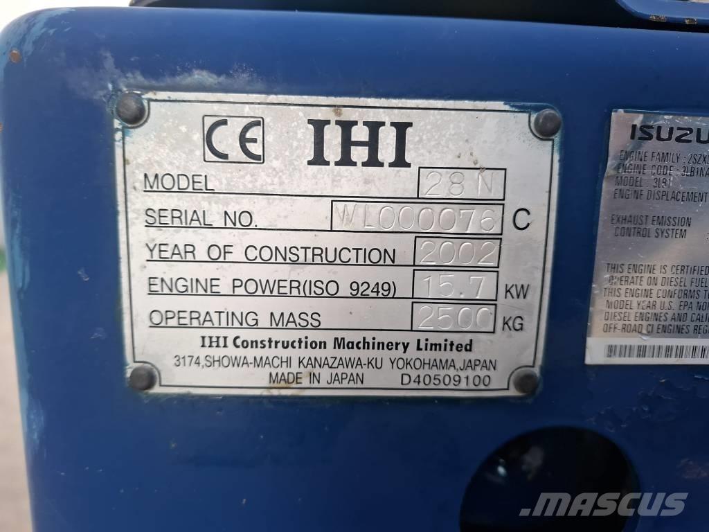 IHI 28 N Mini excavators < 7t (Mini diggers)