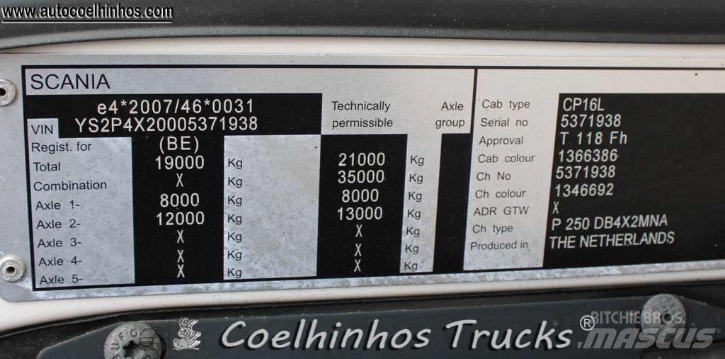 Scania P 250 Box body trucks