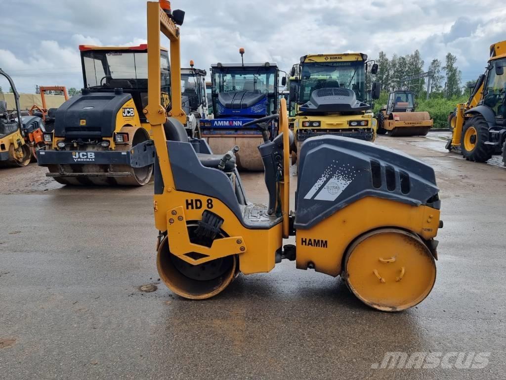 Hamm HD8 CW Twin drum rollers