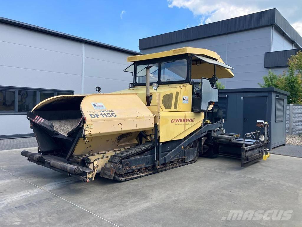 Demag DF 115 C Asphalt pavers