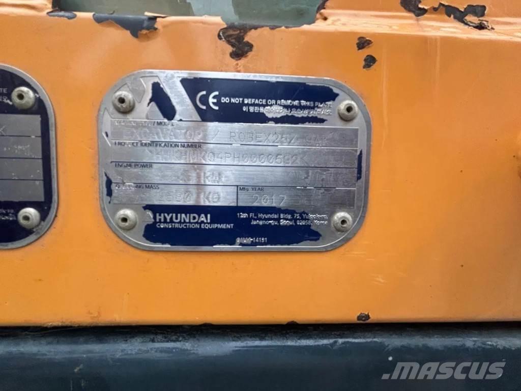 Hyundai R25Z Mini excavators < 7t (Mini diggers)