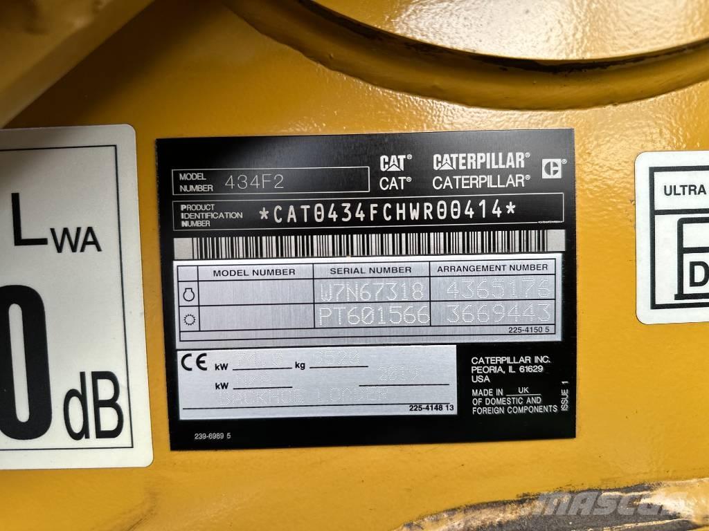 CAT 434 F Backhoe loaders