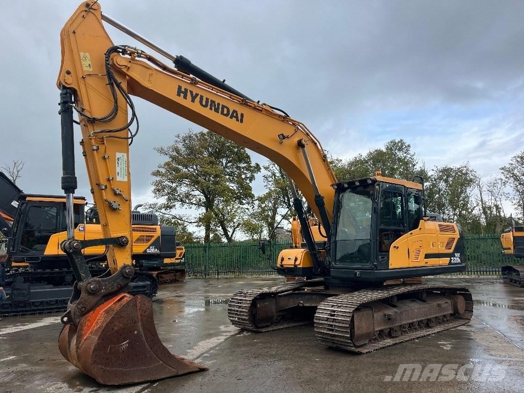 Hyundai HX220L Crawler excavators