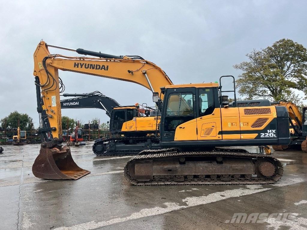Hyundai HX220L Crawler excavators