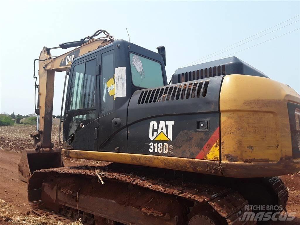 CAT 318D2L Crawler excavators