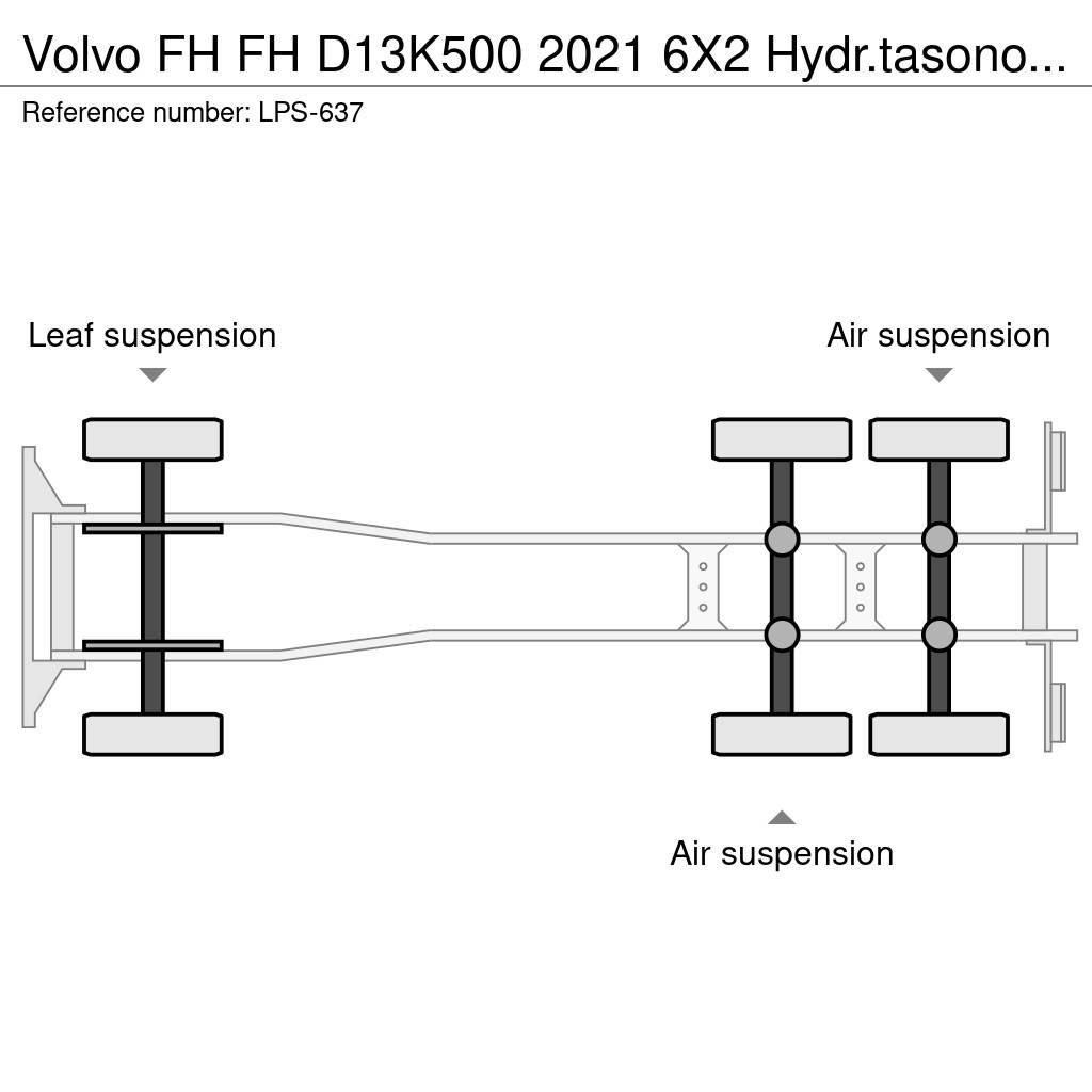 Volvo FH Cable lift demountable trucks