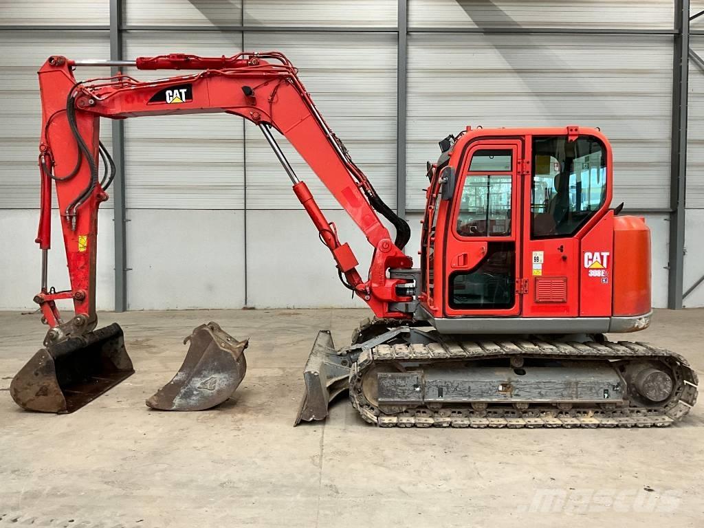 CAT 308 E 2 CR Midi excavators  7t - 12t