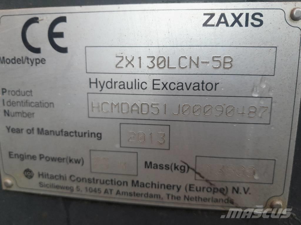 Hitachi Zaxis 130-5 Crawler excavators