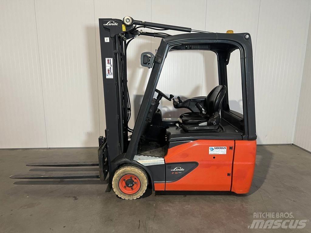 Linde E16-02 Electric forklift trucks