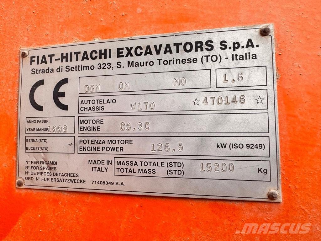 Hitachi W 170 Wheel loaders