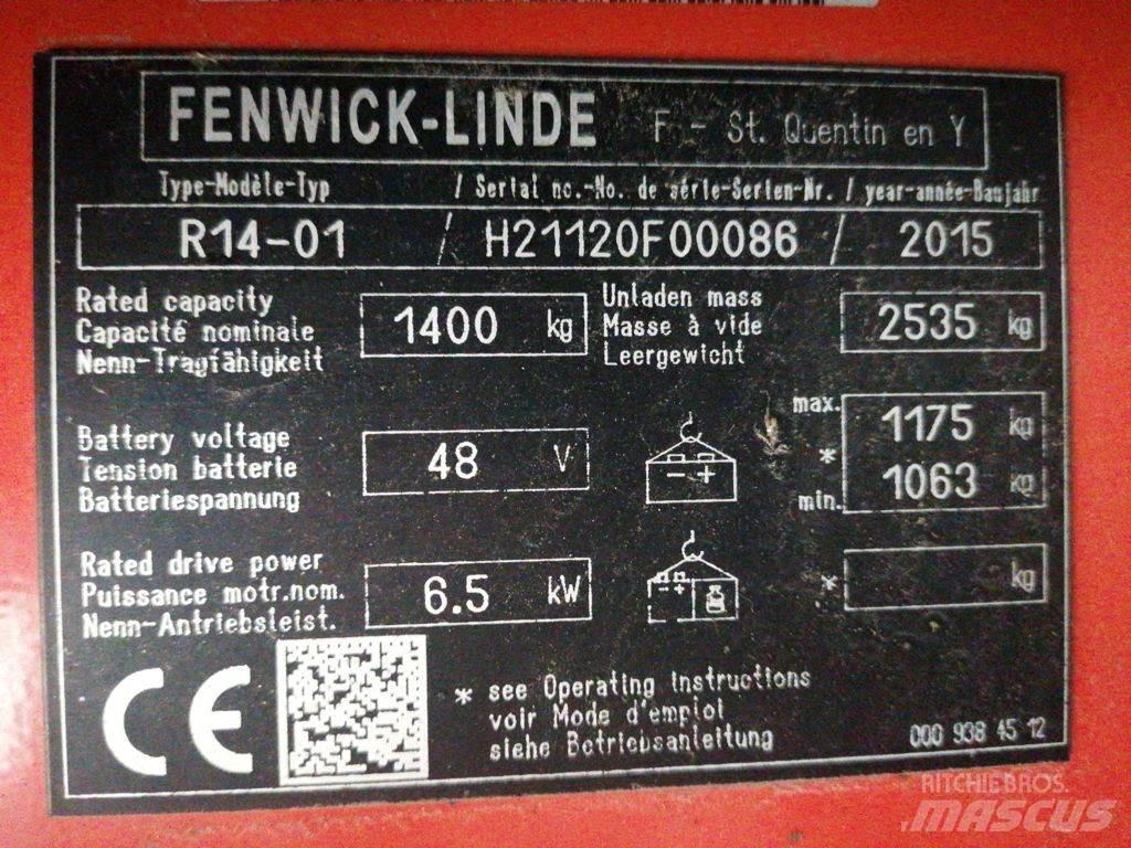 Linde R14-01 Reach trucks