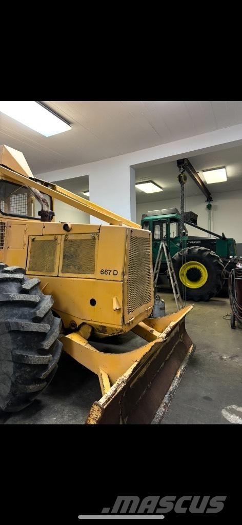 Timberjack 450B Forestry tractors