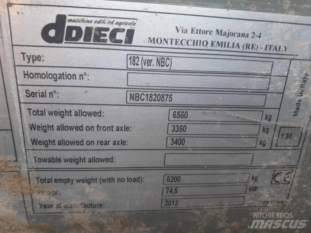 Dieci 26.6 Telehandlers for agriculture