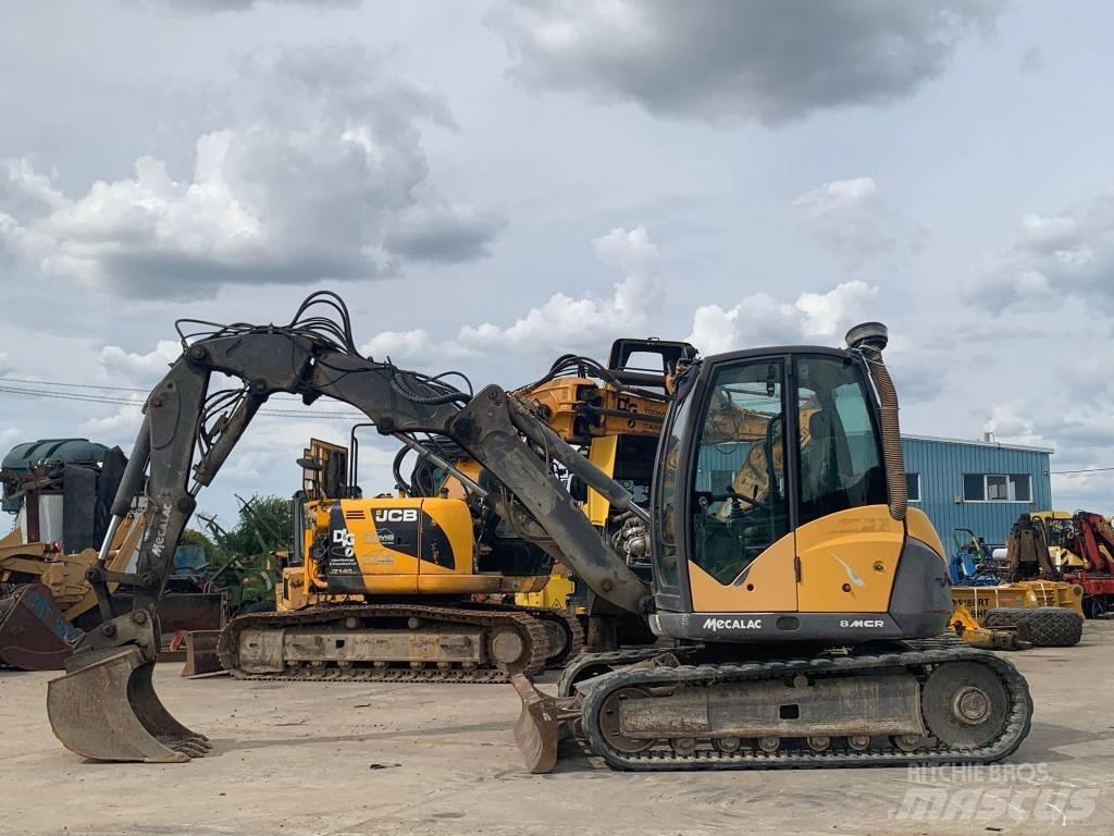 Mecalac 8 M CR Midi excavators  7t - 12t