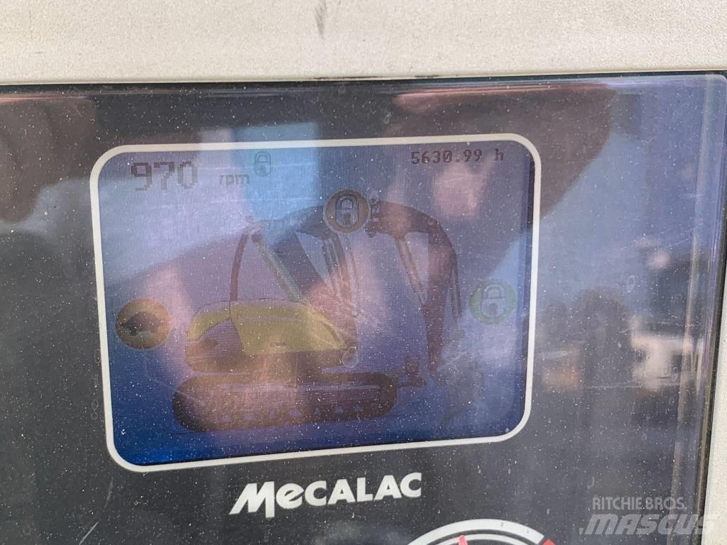 Mecalac 8 M CR Midi excavators  7t - 12t