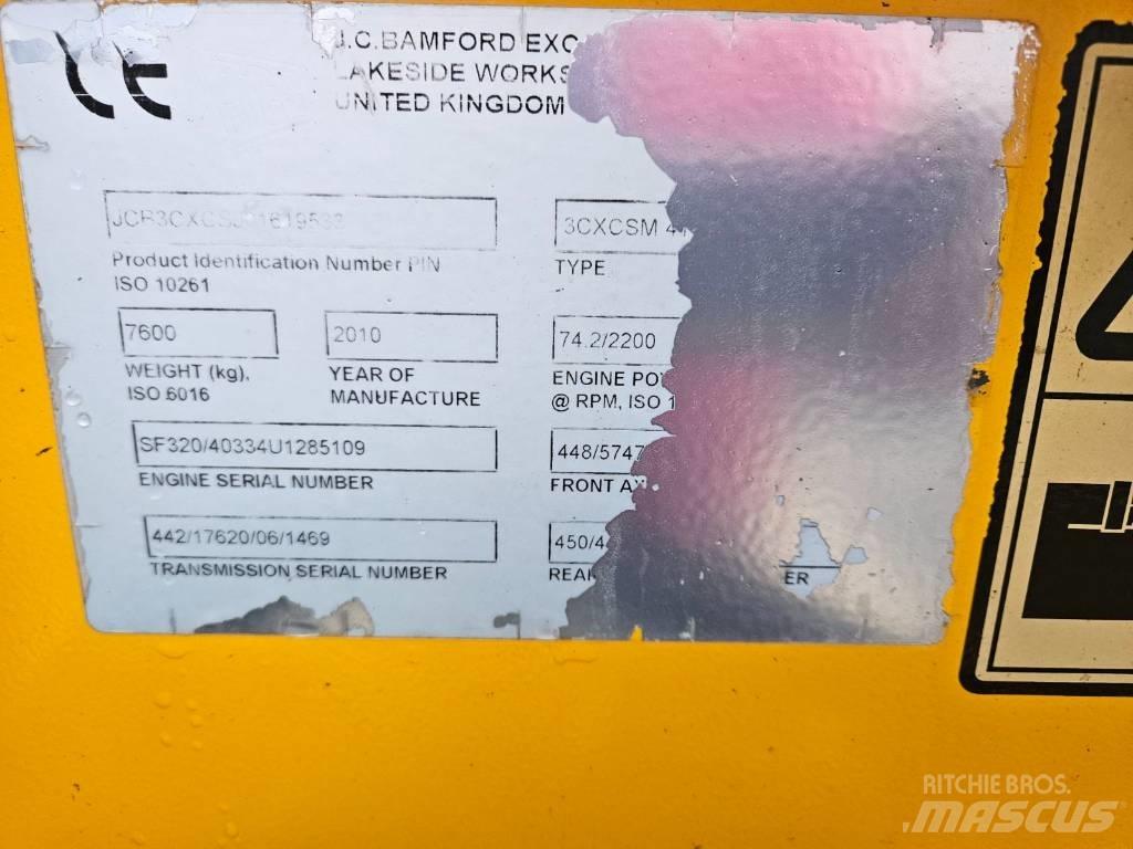 JCB 3 CX Backhoe loaders