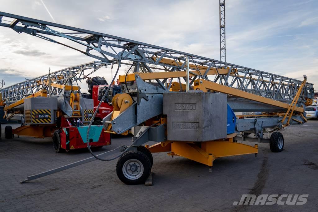 Potain Igo 22 Self erecting cranes